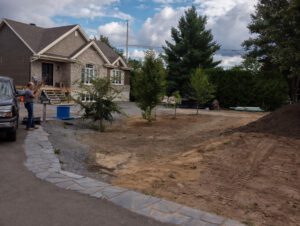 excavation beauport nivellement quebec